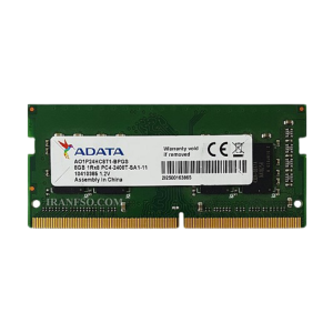 رم لپ تاپ DDR4 تک کاناله 2400 مگاهرتز Adata مدل PC4 ظرفیت 8 گیگابایت
