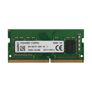 رم لپ تاپ DDR4 تک کاناله 2666 مگاهرتز کینگ استون ظرفیت 8 گیگابایت کارکرده