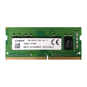 رم لپ تاپ DDR4 تک کاناله 2400 مگاهرتز کینگستون مدل 2400T ظرفیت 8 گیگابایت کارکرده