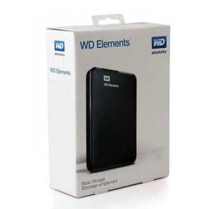 هارد دیسک اکسترنال وسترن دیجیتال مدل Elements ظرفیت500 گیگابایت