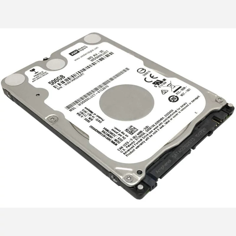حافظه اچ دی دی اینترنال وسترن دیجیتال WD5000LUCT ظرفیت 500 گیگابایت اسلیم — تصویر ۲